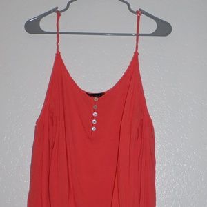 Coral Off the Shoulder